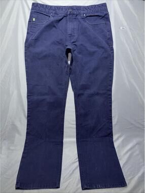 Stio Jeans Mens 36R Blue Straight Leg Dark Wash Stretch Denim Pants
